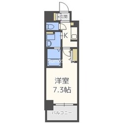 ミュプレ北浜の物件間取画像